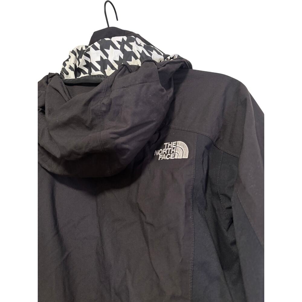 The North Face Women's HyVent Ski Jacket Black Houndstooth Small - Picture 8 of 8